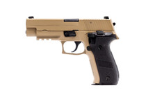 Raven R226 Gas Blowback pistol with Rail in Desert Tan (RGP-04-02)
