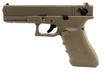 Raven EU18 Gas Blowback Airsoft Pistol in Desert Tan (RGP-01-14) Raven EU18 Gas Blowback Airsoft Pistol in Desert Tan (RGP-01-14)
