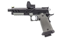 Vorsk CS Hi Capa Vengeance 5.1 GBB Pistol in Grey/Black Inc BDS Sight