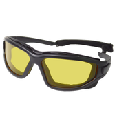 Airsoft Goggles Nuprol Defence Pro, Black Frame with Yellow Lens