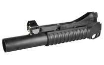 S&T Black Underslung Grenade Launcher M203 Long Model (ST-GL-M203L-BK)