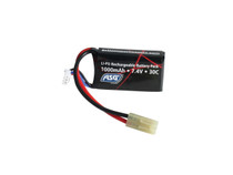 ASG 7,4V Battery, 1000 mAh, 30C, LI-PO with Tamiya Connector (17462) ASG 7,4V Battery, 1000 mAh, 30C, LI-PO with Tamiya Connector (17462)