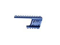 ASG Custom CNC Tactical Rail Mount for Dan Wesson 715 Revolver in Blue ASG Custom CNC Tactical Rail Mount for Dan Wesson 715 Revolver in Blue