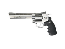ASG Dan Wesson 6" Co2 Airsoft Revolver in Silver (17115) ASG Dan Wesson 6" Co2 Airsoft Revolver in Silver (17115)