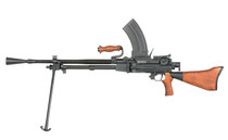 Golden Eagle Type 96 Airsoft Rifle AEG Support Gun in Real Wood/Black