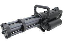 Classic Army Gas M133 Airsoft Micro Gun/ Mini Gun with Rotating Barrel in Black