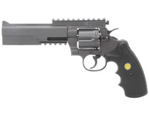 King Arms Python .357 - EVIL Co2 Airsoft Revolver in Tactical Black