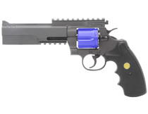 King Arms Python .357 - EVIL Co2 Airsoft Revolver in Blue