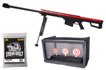 Galaxy G31 Airsoft Sniper Rifle with Bi-Pod Deal in Two-Tone Red Galaxy G31 Airsoft Sniper Rifle with Bi-Pod Deal in Two-Tone Red