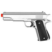 Galaxy G13 Full Metal Spring Pistol in Silver
