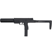 VORSK VMP-1X Gas Blowback Airsoft Sub Machine Gun in Black