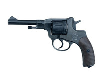 Wingun Nagant M1895 4" CO2‑Powered Airsoft Revolver in Black