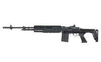 JG Works M‑14A Full Metal Enhanced Battle AEG Airsoft Rifle in Black