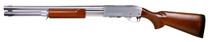 S&T ST870 STD Magnum Limited Edition Metal Airsoft Training Shotgun in Silver/Real Wood