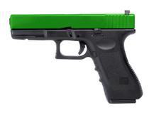 HFC HG185 G17 Replica Gas Blowback Airsoft Pistol in Green