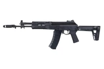 LCT LCK-19 AK12M AEG Airsoft Rifle with Foldable Stock in Black