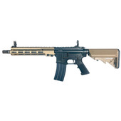 Cyma/EMG COLT.1008 MK16 10.5 Gas Blowback Airsoft Rifle with Adjustable Stock in Black & Desert Tan