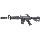 Cyma/EGM Colt XM177E1 Lightning Series Gas Blowback Airsoft Rifle MWS in Black (COLT.1014-LS)