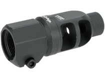 Ares Amoeba Striker Airsoft Rifle Flash Hider AS-01 (AS-FH-002) in Black