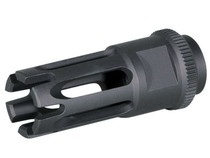 Ares M16 Airsoft Rifle Flash Hider (14mm Thread - Type F - FH-025) in Black
