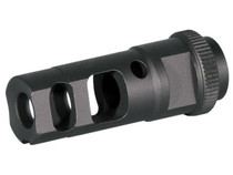 Ares M16 Airsoft Flash Hider (14mm Thread - Type G - FH-026) in Black