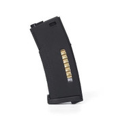 PTS Enhanced Polymer Mid-Cap Spring AEG Airsoft Rifle Magazine in Black (150 Rounds)