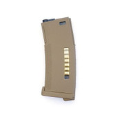 PTS Enhanced Polymer Mid-Cap Spring AEG Airsoft Rifle Magazine in Dark Earth (150 Rounds)
