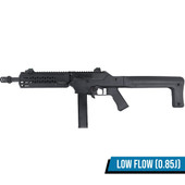 Vorsk VMP-2MCR Gas Blowback Airsoft Rifle with Fixed Stock in Black (300 FPS / 0.85 Joule Low Flow)