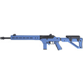 Vorsk VMP-2D Gas Blowback Airsoft Rifle with Adjustable Stock in Two Tone Blue (300 FPS / Fixed Semi Auto)
