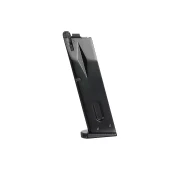WE 25 Rounds Airsoft Pistol Magazine for M9 Series - Green Gas in Black