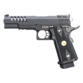 WE HI CAPA 5.1K Hi-Capa Gas Blowback Airsoft Pistol in Black