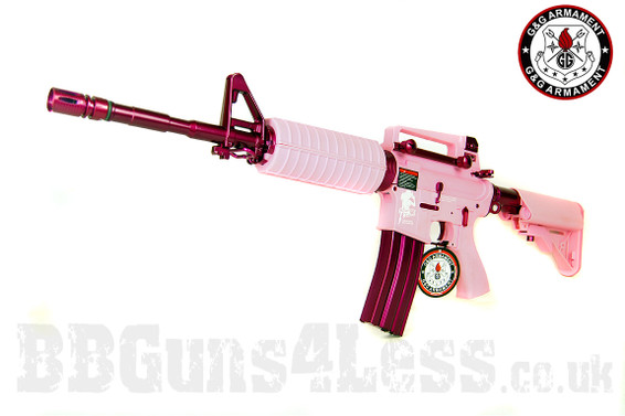 G and G Femme Fatale 16 M4A1 AEG in pink