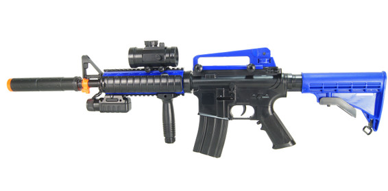 Double Eagle M83 A1 Electric BB Gun in Blue Double Eagle M83 A1 Electric BB Gun in Blue
