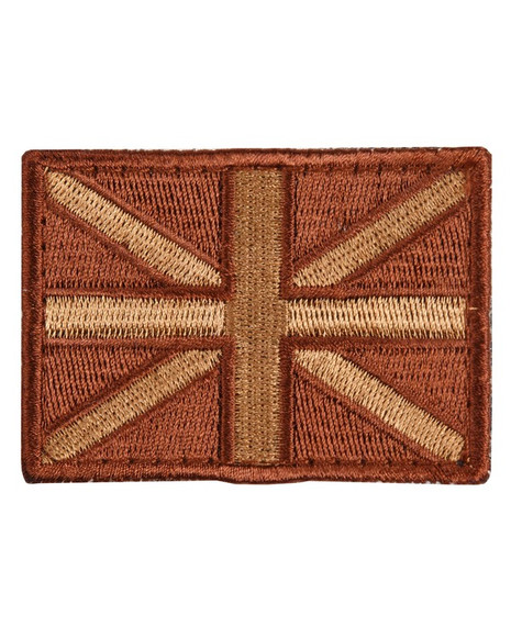 Tactical Patch Fabric Union Jack Patch in Desert