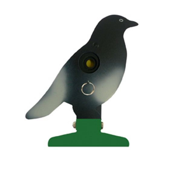 Free standing knockdown pigeon metal target Free standing knockdown pigeon metal target