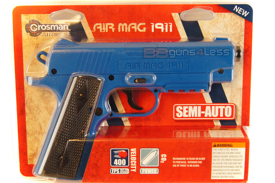 Crosman Air Mag 1911 CO2 Powered Semi Auto Pistol