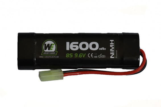 we airsoft 1600MAH 9.6V Mini Type we airsoft 1600MAH 9.6V Mini Type