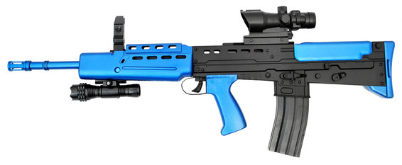 Vigor L85A2 SA80 Type Airsoft Gun In Blue