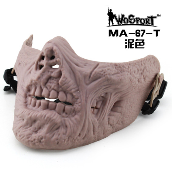 Wo Sport M05 SKULL MASK TAN