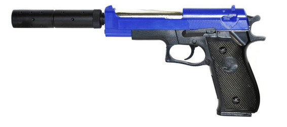 Double Eagle M22 Replica Beretta m92 Pistol in Blue