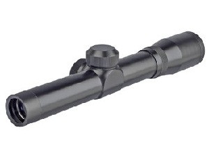 2X20 pistol scope in black
