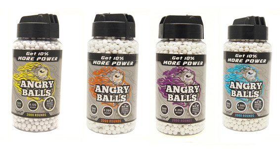 Angry Ball 8000 BB Pellets Selection Pack Angry Ball 8000 BB Pellets Selection Pack
