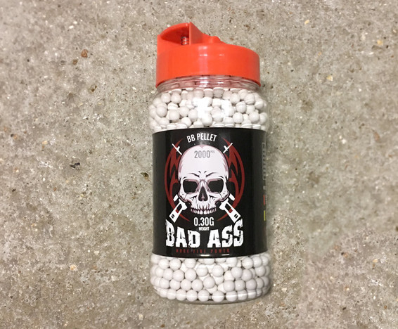 Bad Ass BB Pellets  2000 X 0.30G Pot Bad Ass BB Pellets  2000 X 0.30G Pot
