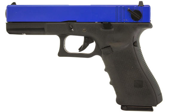 Nuprol Raven EU18 Full Auto GBB BB Pistol in Blue (RGP-00-01)