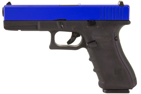 Nuprol Raven EU17 Full Auto GBB Pistol in Blue