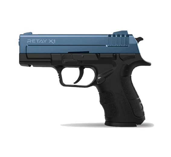 Retay X1- Blank Starting Pistol in Blue (9mm)