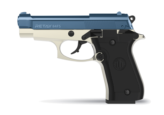Retay Mod84-FS "Cheetah" Blank Starting Pistol in Satin