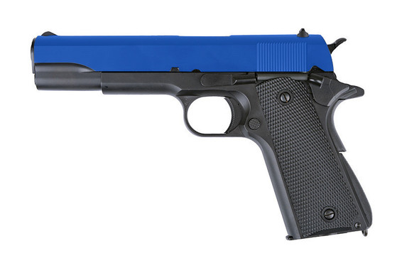 Army Armament R31 GBB Metal Pistol in Blue