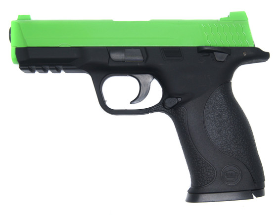 Galaxy G51 M&P Big Bird Full Metal construction BB Gun in Radioactive Green
