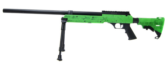 Well MB06 BB gun Airsoft Sniper rifle in Green